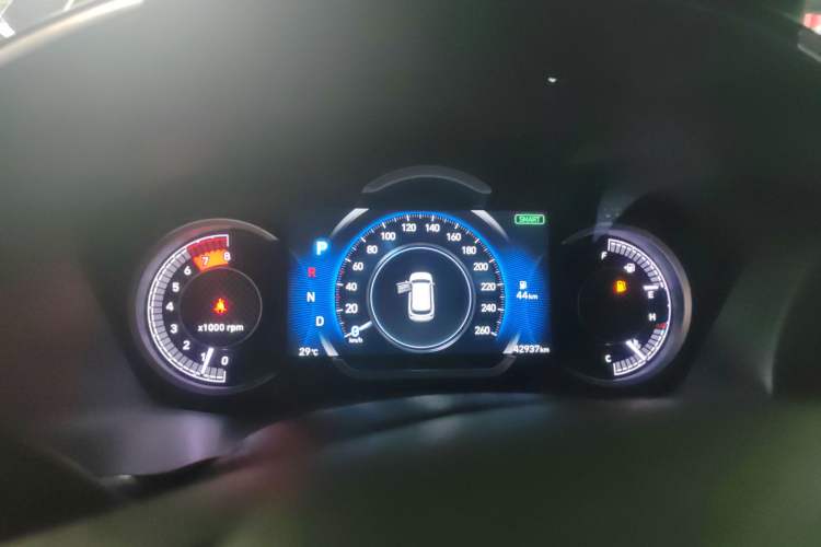 Used Hyundai Santa Fe 2019 380 TGDi GLS Automatic 2WD Luxury Version China VI Standard Instrument Cluster