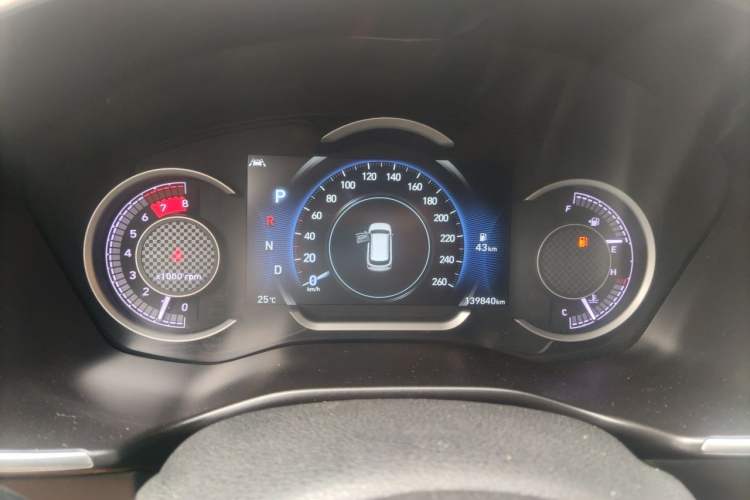 Used Hyundai Santa Fe 2019 380 TGDi DLX Automatic 2WD Prestige Edition China V Emission Standard Instrument Cluster