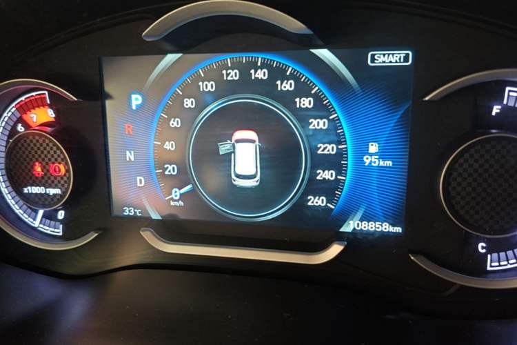 Used Hyundai Santa Fe 2019 380 TGDi DLX Automatic All-Wheel Drive Prestige PLUS (HTRAC) China V Standard Instrument Cluster