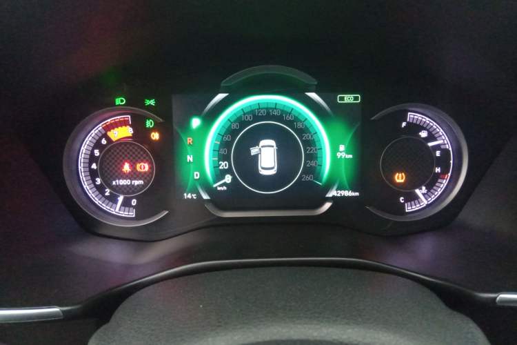 Used Hyundai Santa Fe 2019 380 TGDi GLS Automatic 2WD Luxury Version China VI Standard Instrument Cluster