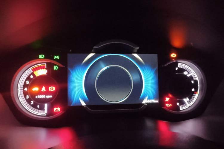 Used Hyundai Santa Fe 2019 380 TGDi DLX Automatic 2WD Prestige Edition China VI Standard Instrument Cluster