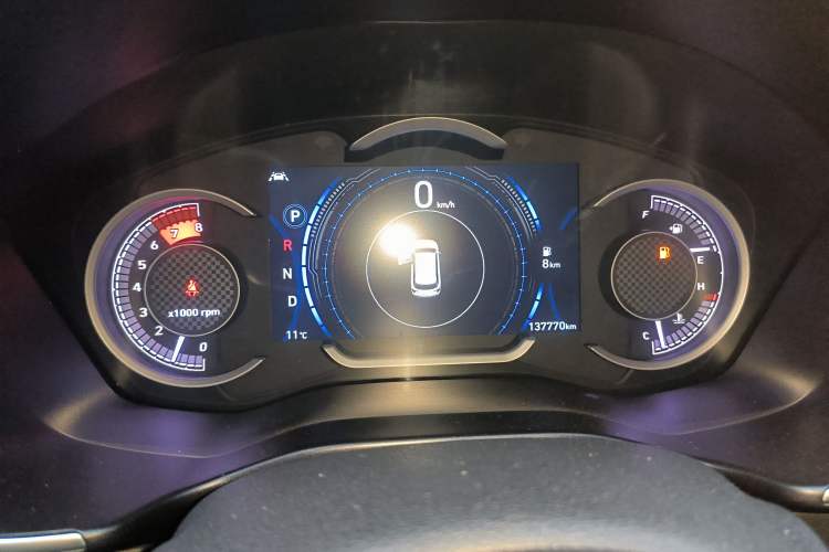 Used Hyundai Santa Fe 2019 380 TGDi DLX Automatic 2WD Prestige Edition China VI Standard Instrument Cluster