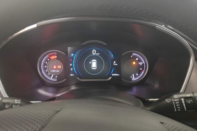 Used Hyundai Santa Fe 2019 380 TGDi DLX Automatic All-Wheel Drive Prestige PLUS (HTRAC) China VI Instrument Cluster