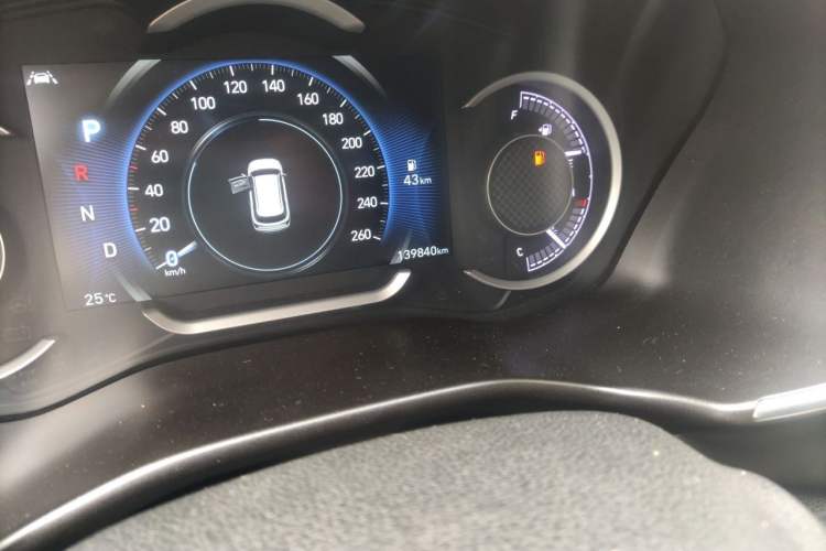 Used Hyundai Santa Fe 2019 380 TGDi DLX Automatic 2WD Prestige Edition China V Emission Standard Odometer Close Up