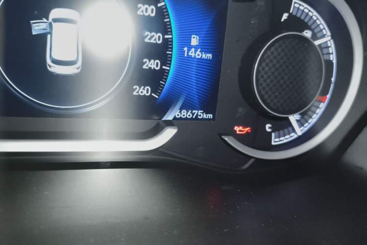 Used Hyundai Santa Fe 2019 380 TGDi DLX Automatic 2WD Prestige Edition China VI Standard Odometer Close Up