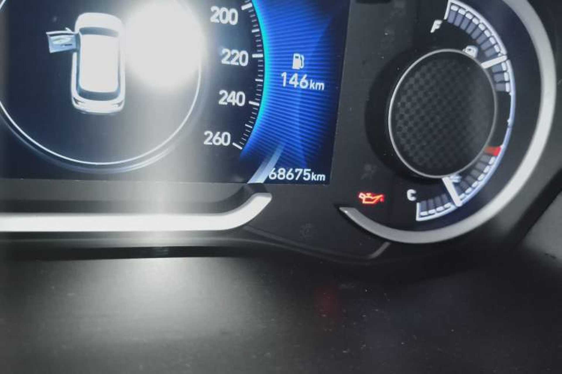 Used Hyundai Santa Fe 2019 380 TGDi DLX Automatic 2WD Prestige Edition China VI Standard Odometer Close Up