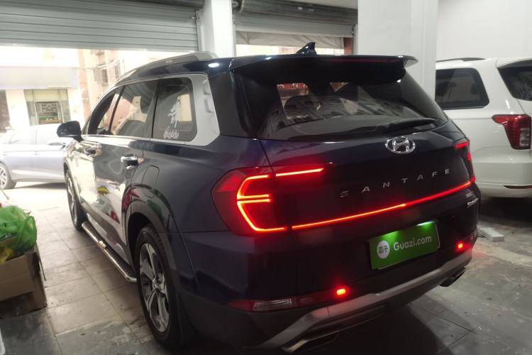 Used Hyundai Santa Fe 2019 380 TGDi DLX Automatic 2WD Prestige PLUS China V Standard Rear Left 45 Deg