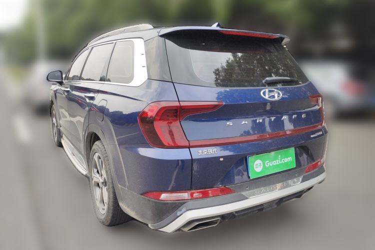 Used Hyundai Santa Fe 2019 380 TGDi TOP Automatic All-Wheel Drive Flagship (HTRAC) China V Standard Rear Left 45 Deg