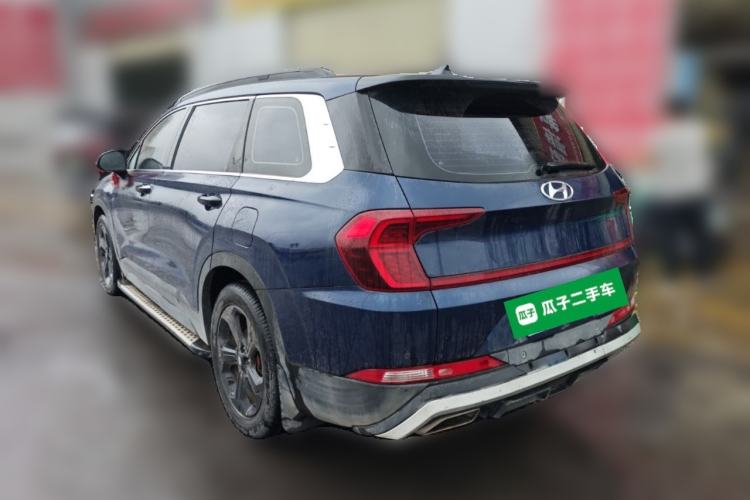 Used Hyundai Santa Fe 2019 380 TGDi DLX Automatic All-Wheel Drive Prestige (HTRAC) China V-standard Rear Left 45 Deg
