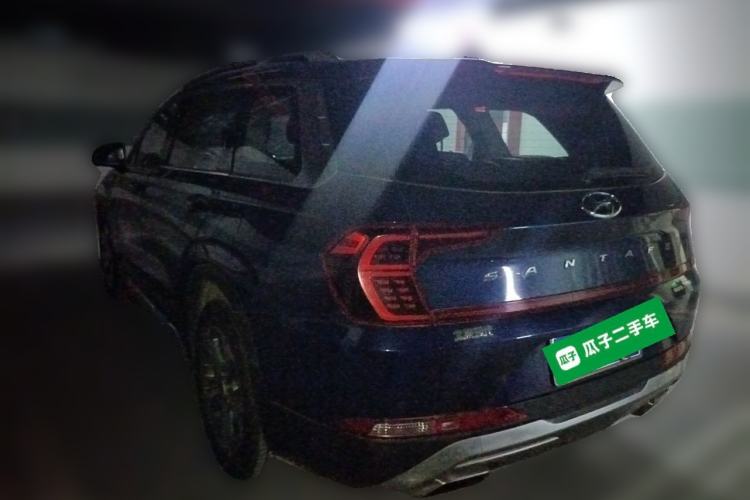 Used Hyundai Santa Fe 2019 380 TGDi TOP Automatic All-Wheel Drive Flagship (HTRAC) – China VI Standard Rear Left 45 Deg