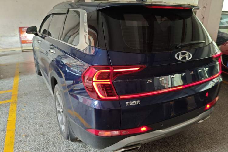 Used Hyundai Santa Fe 2019 380 TGDi DLX Automatic All-Wheel Drive Prestige PLUS (HTRAC) China V Standard Rear Left 45 Deg
