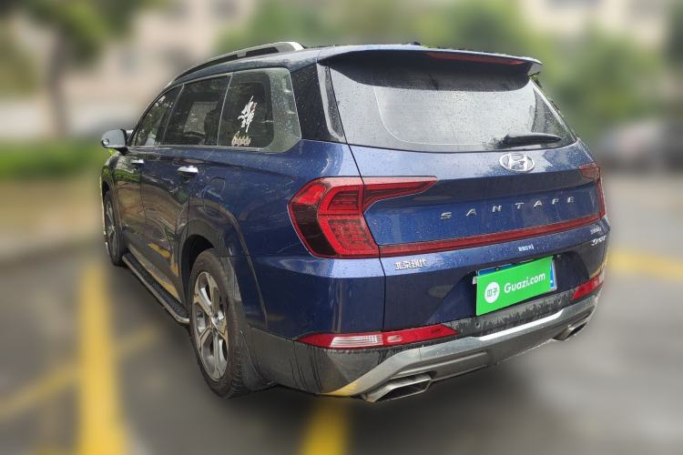 Used Hyundai Santa Fe 2019 380 TGDi DLX Automatic 2WD Prestige PLUS China V Standard Rear Left 45 Deg