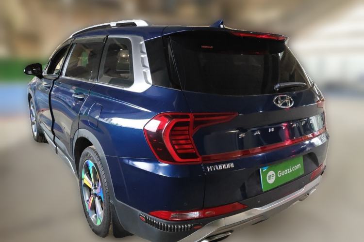 Used Hyundai Santa Fe 2019 380 TGDi GLS Automatic 2WD Luxury Version China V Standard Rear Left 45 Deg