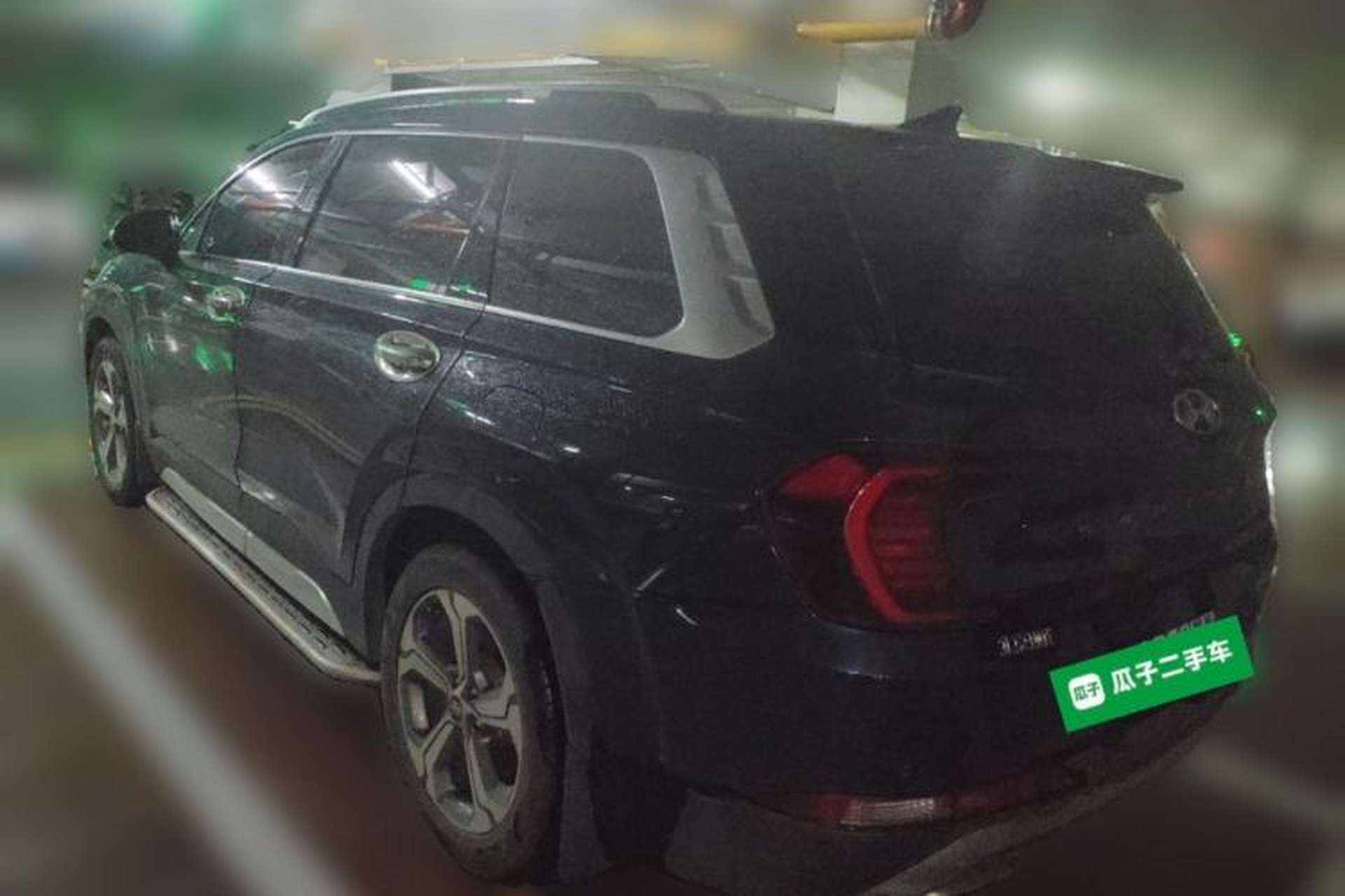 Used Hyundai Santa Fe 2019 380 TGDi GLS Automatic 2WD Luxury Version China VI Standard Rear Left 45 Deg