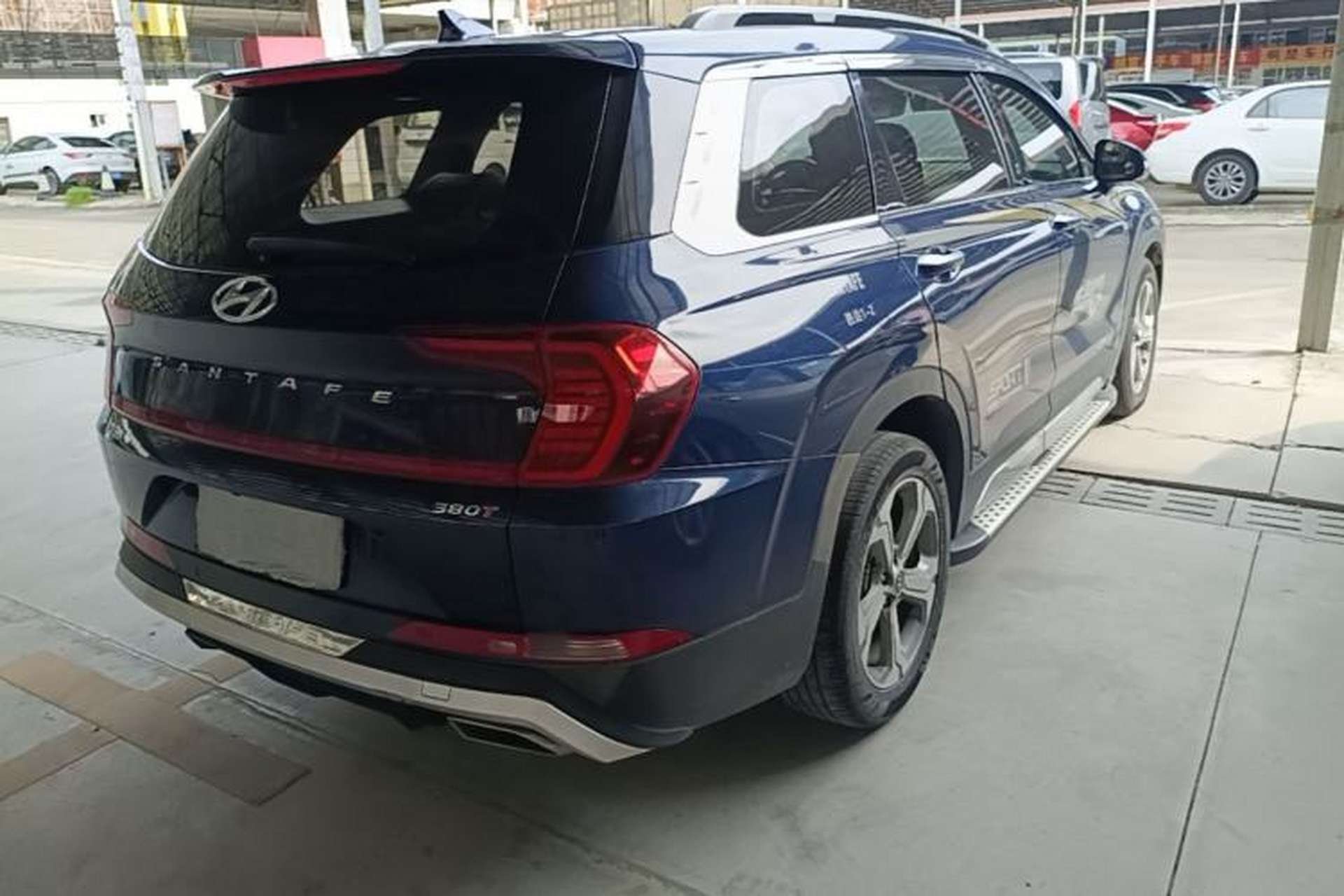 Used Hyundai Santa Fe 2019 380 TGDi GLS Automatic 2WD Luxury Version China VI Standard Rear Right 45 Deg