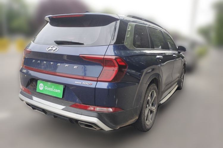 Used Hyundai Santa Fe 2019 380 TGDi TOP Automatic All-Wheel Drive Flagship (HTRAC) China V Standard Rear Right 45 Deg