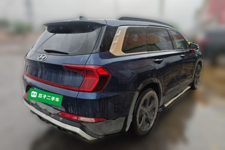 Used Hyundai Santa Fe 2019 380 TGDi DLX Automatic All-Wheel Drive Prestige (HTRAC) China V-standard Rear Right 45 Deg