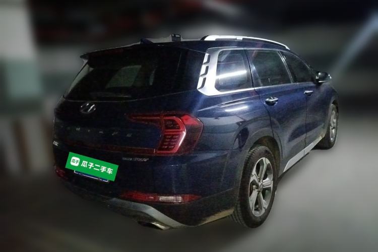 Used Hyundai Santa Fe 2019 380 TGDi TOP Automatic All-Wheel Drive Flagship (HTRAC) – China VI Standard Rear Right 45 Deg