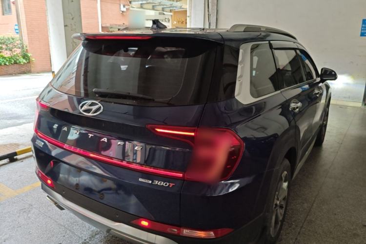 Used Hyundai Santa Fe 2019 380 TGDi DLX Automatic All-Wheel Drive Prestige PLUS (HTRAC) China V Standard Rear Right 45 Deg