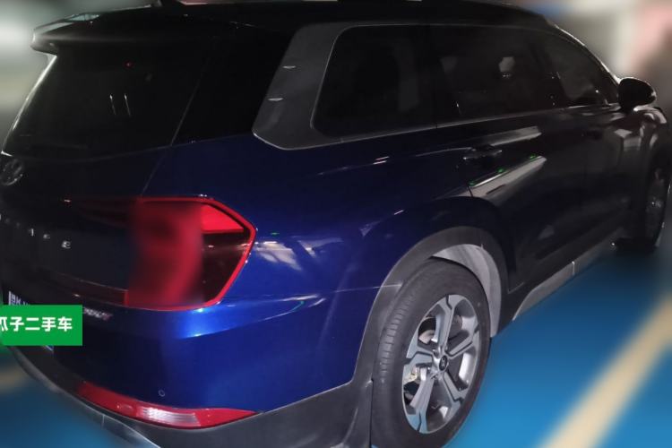 Used Hyundai Santa Fe 2019 380 TGDi DLX Automatic 2WD Prestige Edition China VI Standard Rear Right 45 Deg