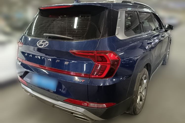 Used Hyundai Santa Fe 2019 380 TGDi DLX Automatic Two-Wheel Drive Prestige Plus Version China VI Standard Rear Right 45 Deg