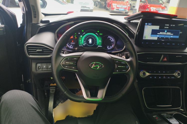 Used Hyundai Santa Fe 2019 380 TGDi DLX Automatic All-Wheel Drive Prestige PLUS (HTRAC) China VI Steering Wheel