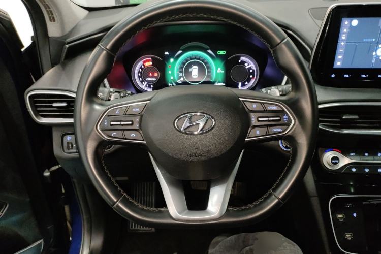 Used Hyundai Santa Fe 2019 380 TGDi DLX Automatic 2WD Prestige Edition China VI Standard Steering Wheel