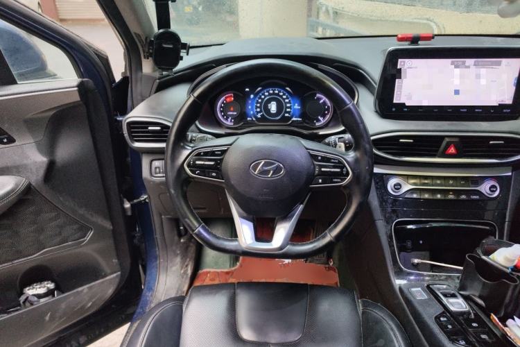 Used Hyundai Santa Fe 2019 380 TGDi DLX Automatic Two-Wheel Drive Prestige Plus Version China VI Standard Steering Wheel
