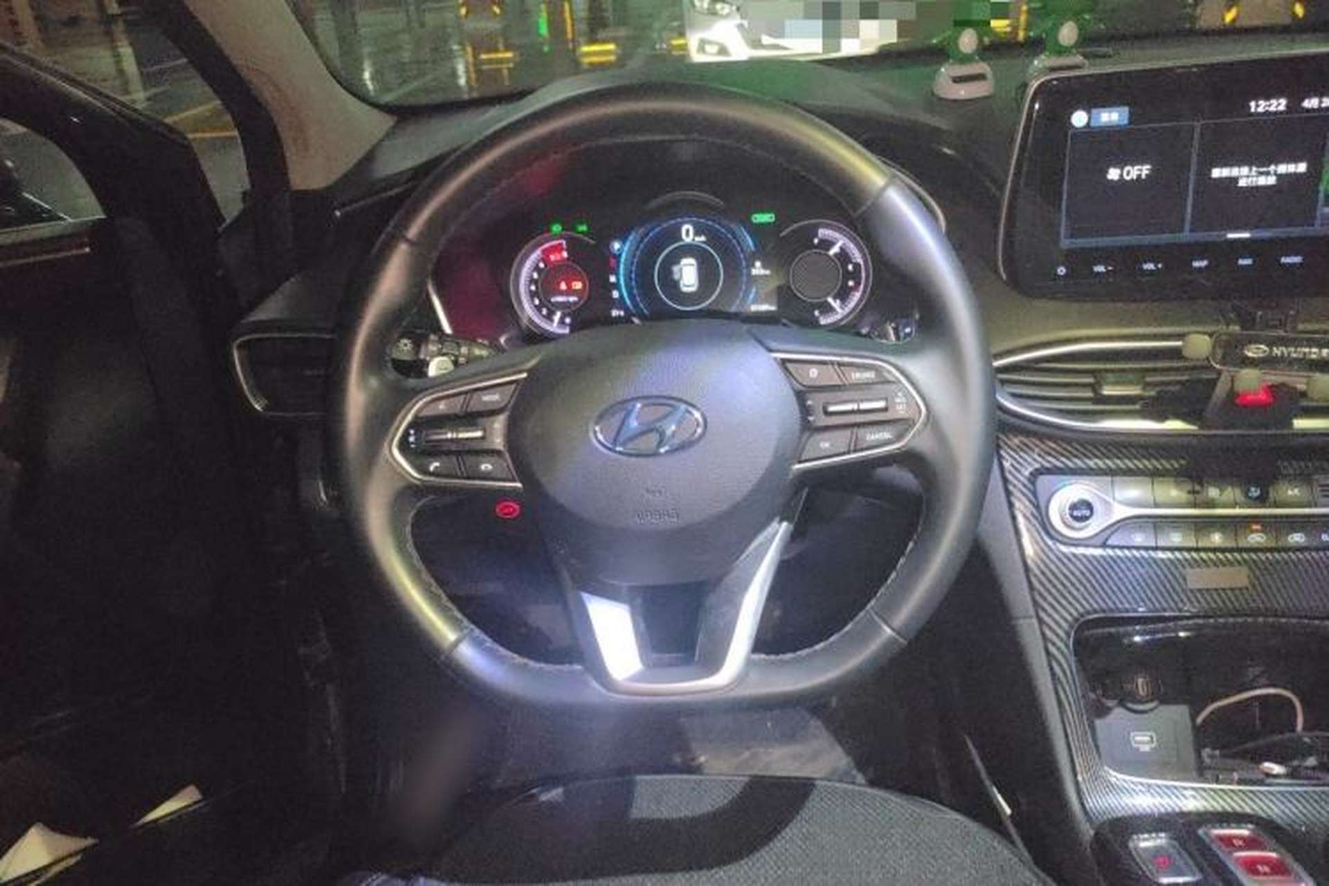 Used Hyundai Santa Fe 2019 380 TGDi GLS Automatic 2WD Luxury Version China VI Standard Steering Wheel