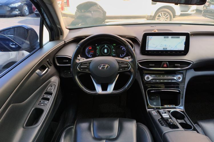 Used Hyundai Santa Fe 2019 380 TGDi TOP Automatic All-Wheel Drive Flagship (HTRAC) – China VI Standard Steering Wheel