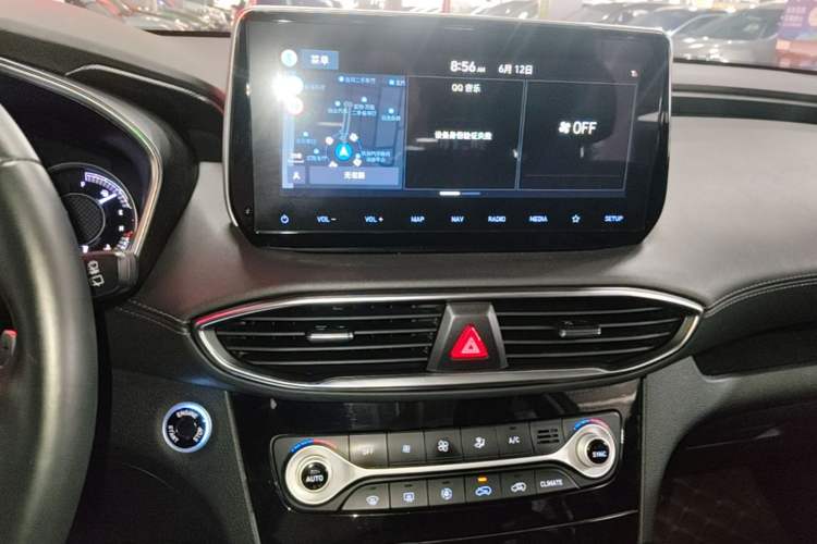 Used Hyundai Santa Fe 2019 380 TGDi GLS Automatic 2WD Luxury Version China V Standard Audio And AC Panel