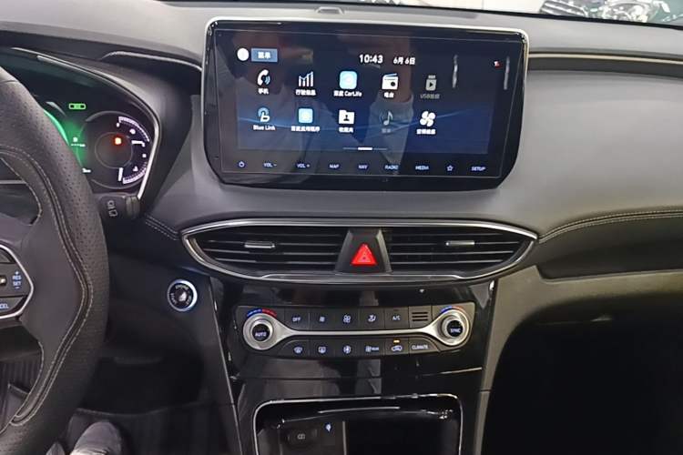Used Hyundai Santa Fe 2019 380 TGDi TOP Automatic All-Wheel Drive Flagship (HTRAC) China V Standard Audio And AC Panel