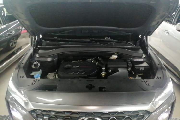 Used Hyundai Santa Fe 2019 380 TGDi DLX Automatic 2WD Prestige Edition China V Emission Standard Engine Bay