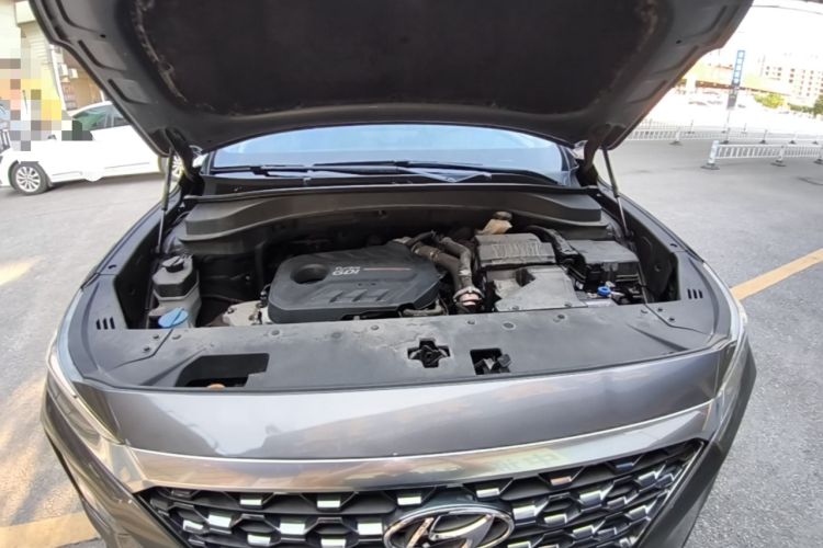 Used Hyundai Santa Fe 2019 380 TGDi DLX Automatic 2WD Prestige Edition China V Emission Standard Engine Bay