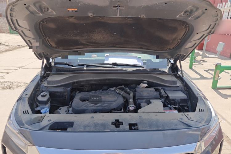 Used Hyundai Santa Fe 2019 380 TGDi GLS Automatic 2WD Luxury Version China VI Standard Engine Bay