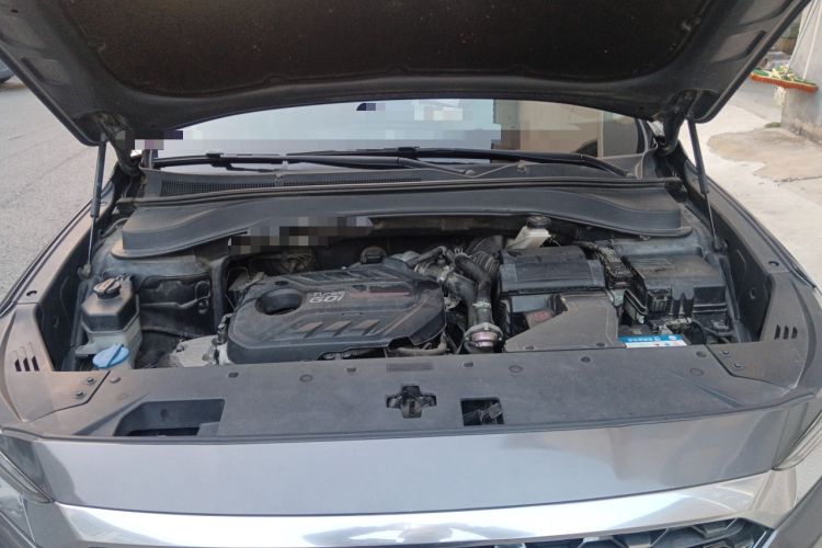 Used Hyundai Santa Fe 2019 380 TGDi TOP Automatic All-Wheel Drive Flagship (HTRAC) – China VI Standard Engine Bay
