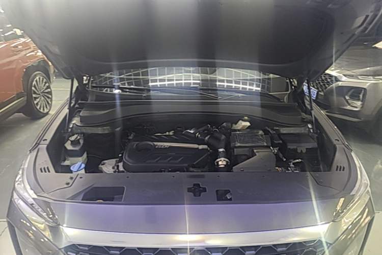 Used Hyundai Santa Fe 2019 380 TGDi TOP Automatic All-Wheel Drive Flagship (HTRAC) – China VI Standard Engine Bay