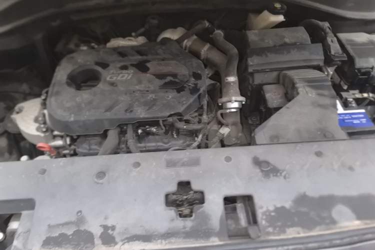 Used Hyundai Santa Fe 2019 380 TGDi GLS Automatic 2WD Luxury Version China VI Standard Engine Bay