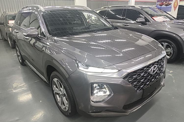 Used Hyundai Santa Fe 2019 380 TGDi TOP Automatic Two-Wheel Drive Flagship Version China VI Standard Front Right 45 Deg