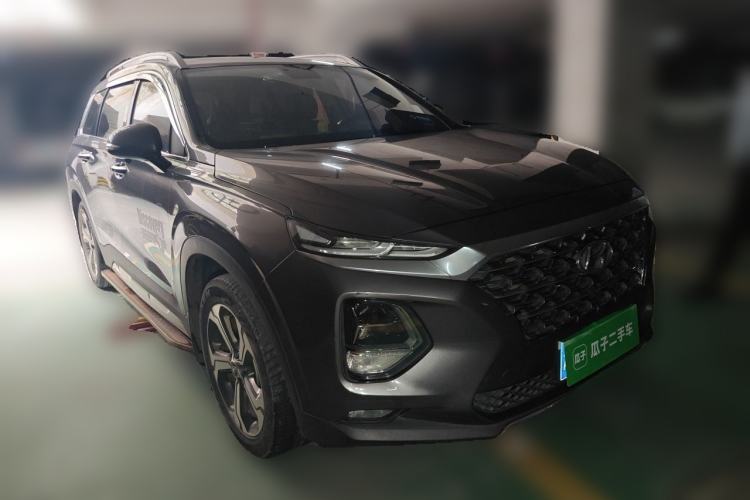 Used Hyundai Santa Fe 2019 380 TGDi GLS Automatic 2WD Luxury Version China V Standard Front Right 45 Deg