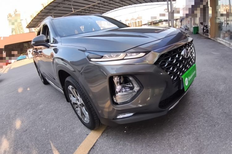 Used Hyundai Santa Fe 2019 380 TGDi DLX Automatic 2WD Prestige Edition China V Emission Standard Front Right 45 Deg