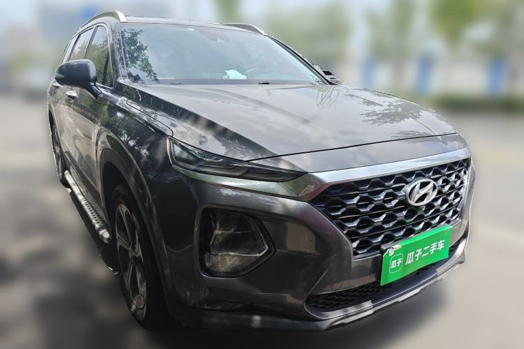 Used Hyundai Santa Fe 2019 380 TGDi DLX Automatic 2WD Prestige PLUS China V Standard Front Right 45 Deg