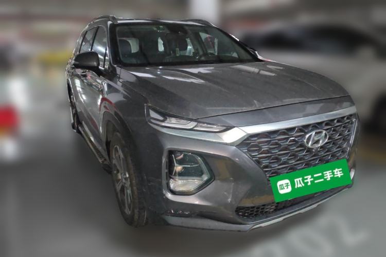 Used Hyundai Santa Fe 2019 380 TGDi TOP Automatic Two-Wheel Drive Flagship Version China V Emission Standard Front Right 45 Deg