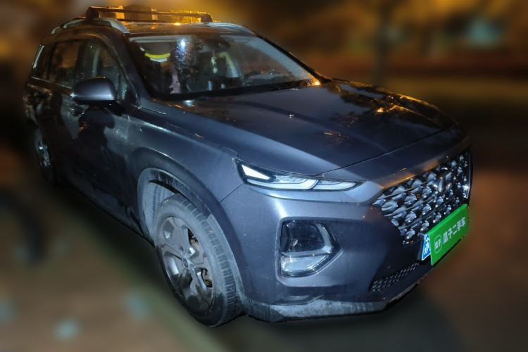 Used Hyundai Santa Fe 2019 380 TGDi GLS Automatic 2WD Luxury Version China VI Standard Front Right 45 Deg