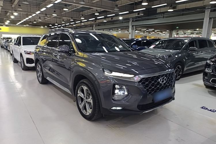 Used Hyundai Santa Fe 2019 380 TGDi TOP Automatic All-Wheel Drive Flagship (HTRAC) China V Standard Front Right 45 Deg