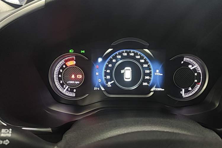 Used Hyundai Santa Fe 2019 380 TGDi TOP Automatic Two-Wheel Drive Flagship Version China VI Standard Instrument Cluster