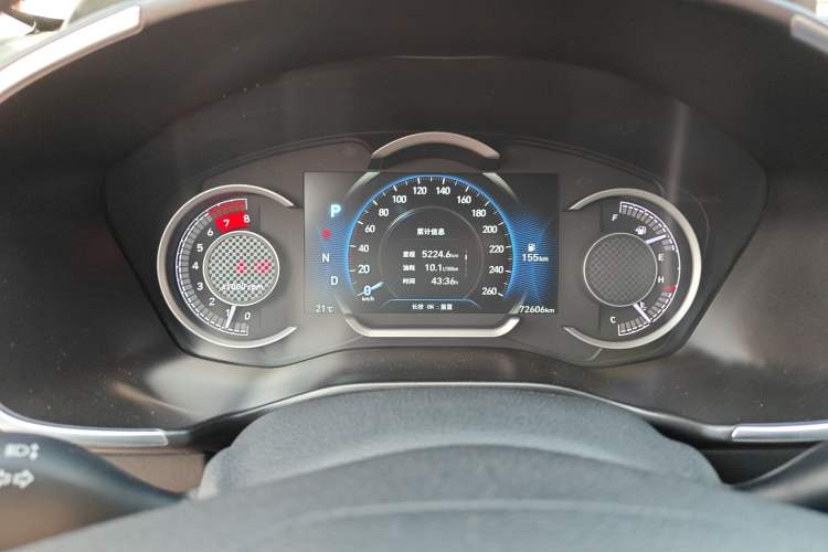 Used Hyundai Santa Fe 2019 380 TGDi GLS Automatic 2WD Luxury Version China VI Standard Instrument Cluster