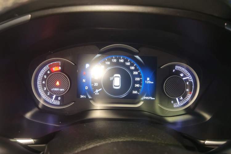 Used Hyundai Santa Fe 2019 380 TGDi DLX Automatic All-Wheel Drive Prestige PLUS (HTRAC) China V Standard Instrument Cluster