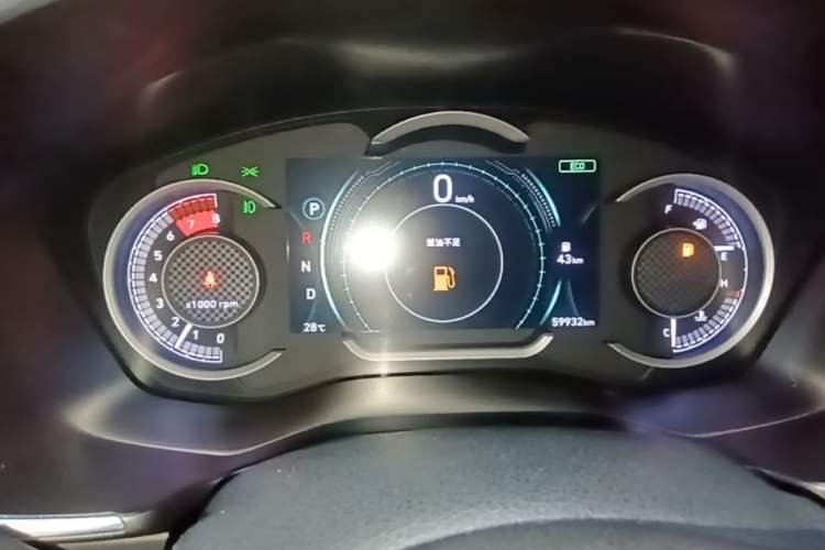 Used Hyundai Santa Fe 2019 380 TGDi TOP Automatic Two-Wheel Drive Flagship Version China VI Standard Instrument Cluster