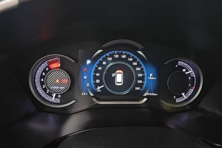 Used Hyundai Santa Fe 2019 380 TGDi GLS Automatic 2WD Luxury Version China VI Standard Instrument Cluster